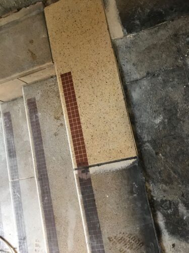 Restore terrazzo tiles