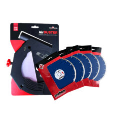 Dust-Free Deal - 230mm AirDUSTER plus 5x 230mm Masonry Angle Grinder Blades